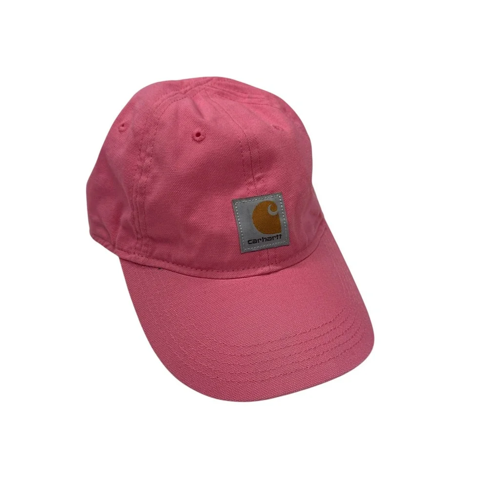 Carhartt Kids Pink Canvas Baseball‎ Cap Hat AH8900 Child One Size Fits Most